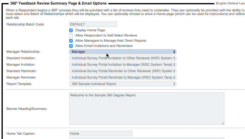 Enhanced Distribution Settings