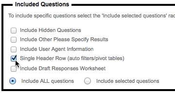 Excel Export