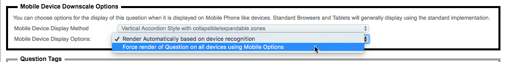 Matrix Downscale Options