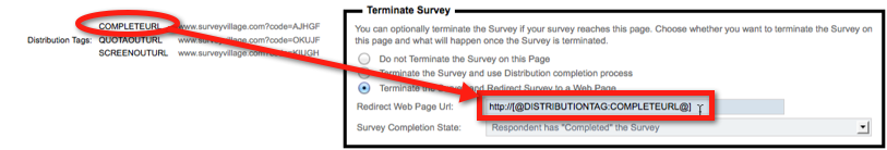 Distribution tags