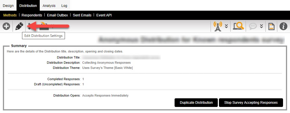 Survey Introduction Edit Distribution